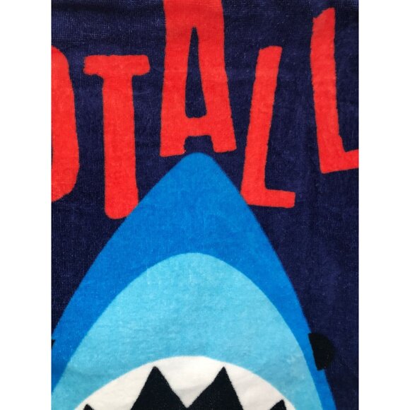 Tommy Bahama Children's Beach Towel Totally Jawsome Shark Kids Pool - Picture 2 of 3